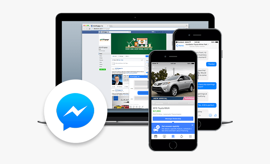 Facebook Messenger Car Dealership, HD Png Download, Free Download