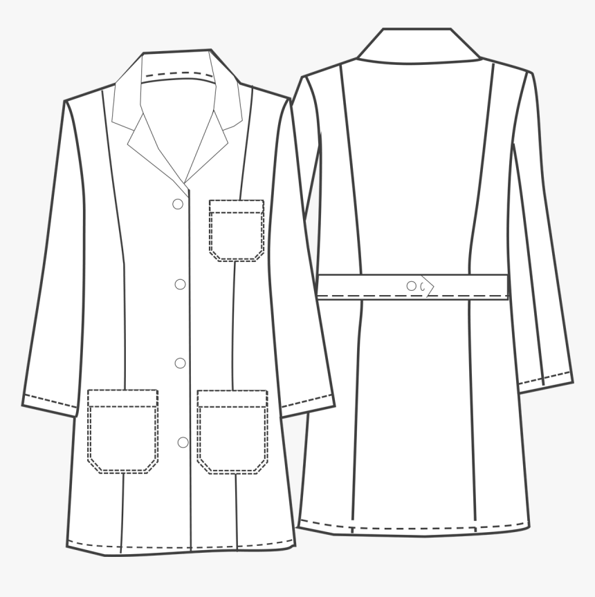 3301 Fashion Seal Cotton Coat - Pattern, HD Png Download, Free Download