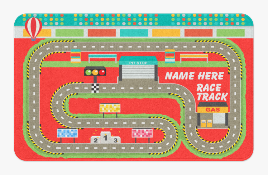 Race Track Mat Print, HD Png Download, Free Download