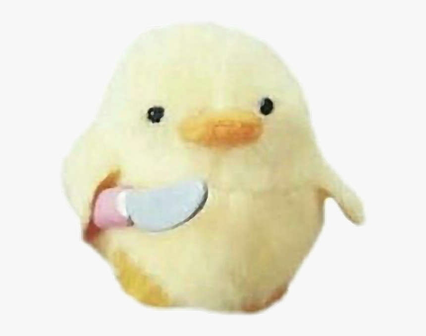 #baby #chick #knife #murder #angry - Lil Peep Chicken, HD Png Download, Free Download