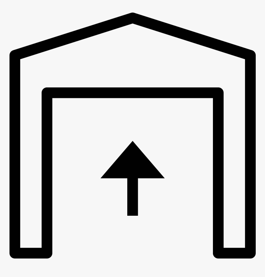 Garage Door Icon Free - Garage Door Opener Icon, HD Png Download, Free Download