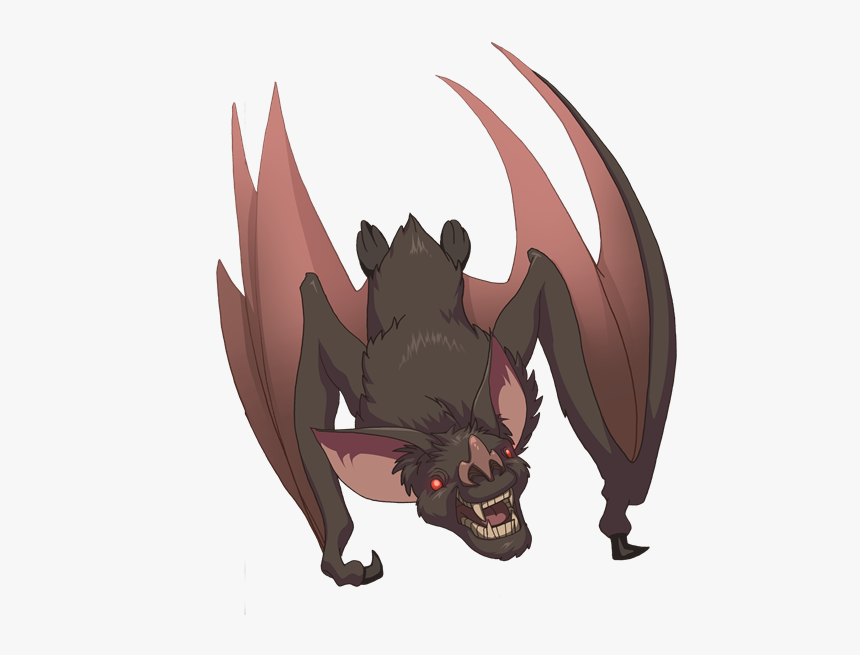Flying Giant Vampire Bat, HD Png Download, Free Download
