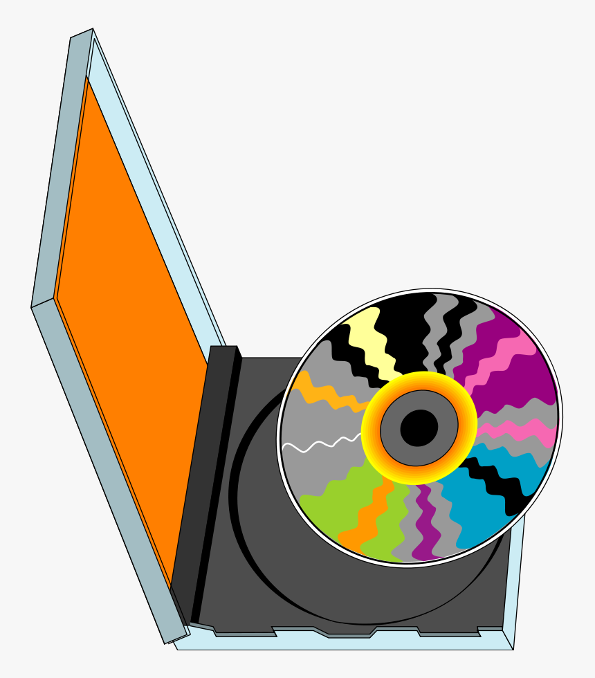 Compact Disk 02 Svg Clip Arts, HD Png Download, Free Download