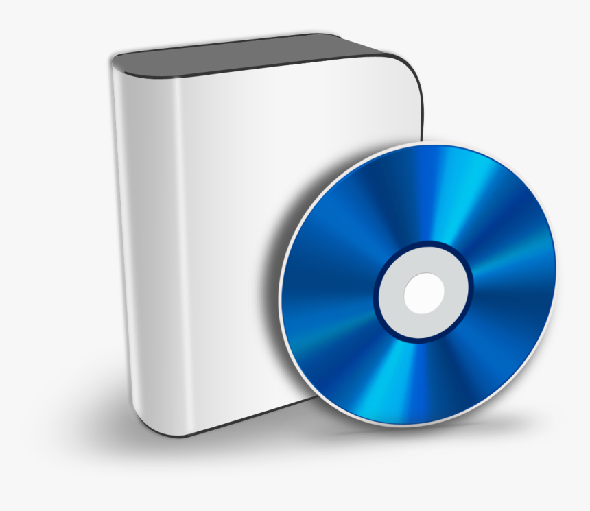 Compact Disc Clipart Software - Cd Box Software Png, Transparent Png, Free Download