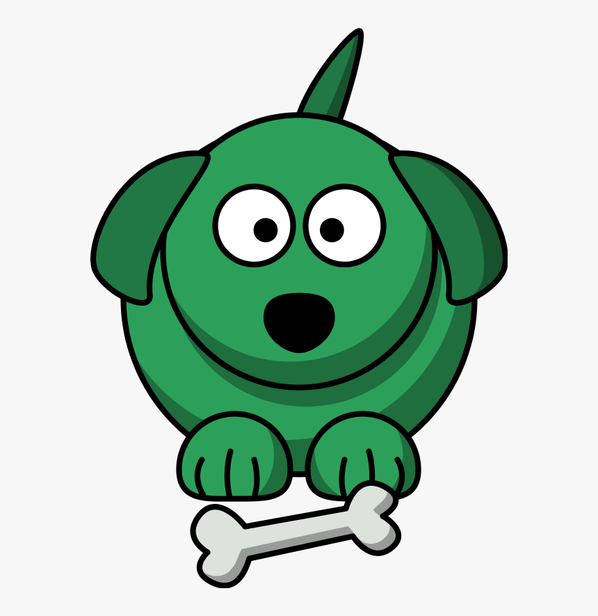 Dog Clipart Png - Circle Cartoon Dog, Transparent Png, Free Download