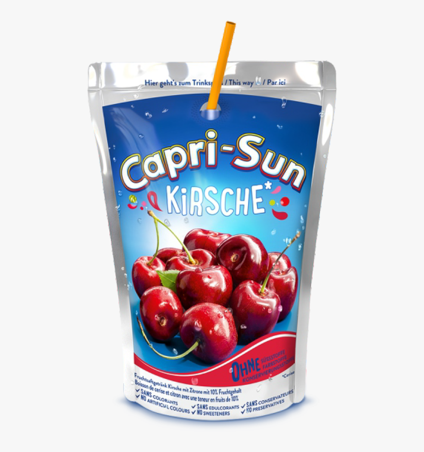 Capri Sun Cherry Png, Transparent Png, Free Download