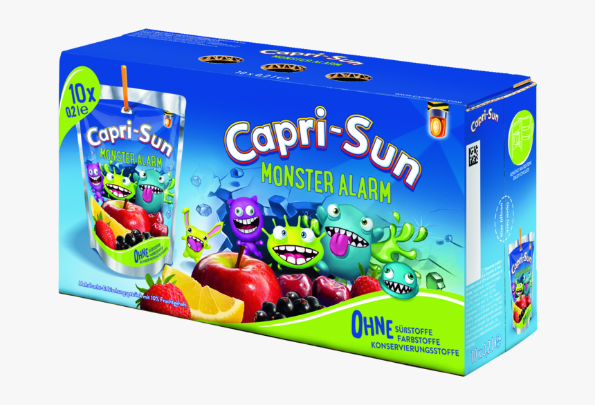 Capri Sun Monster Alarm - Capri Sun, HD Png Download, Free Download