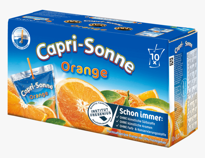 Capri Sun Ireland , Png Download - Valencia Orange, Transparent Png, Free Download