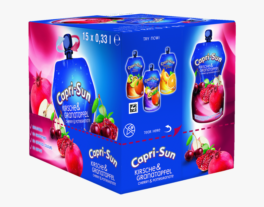 Capri Sun Kirsch Granatapfel Groß - Capri Sun Mango Maracuja, HD Png Download, Free Download