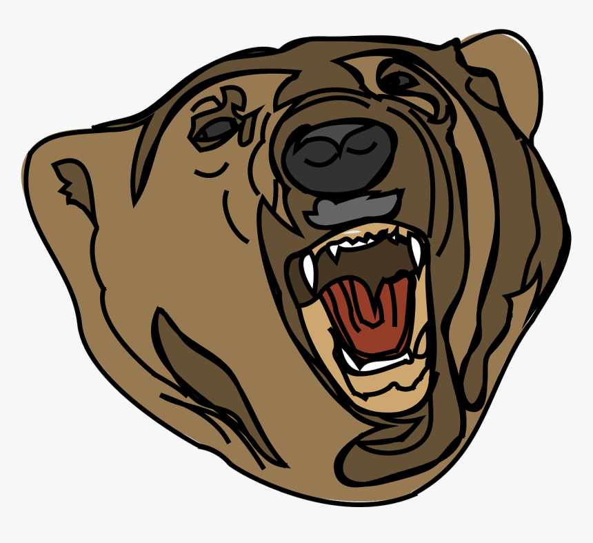Bear Attack Clipart Transparent, HD Png Download, Free Download