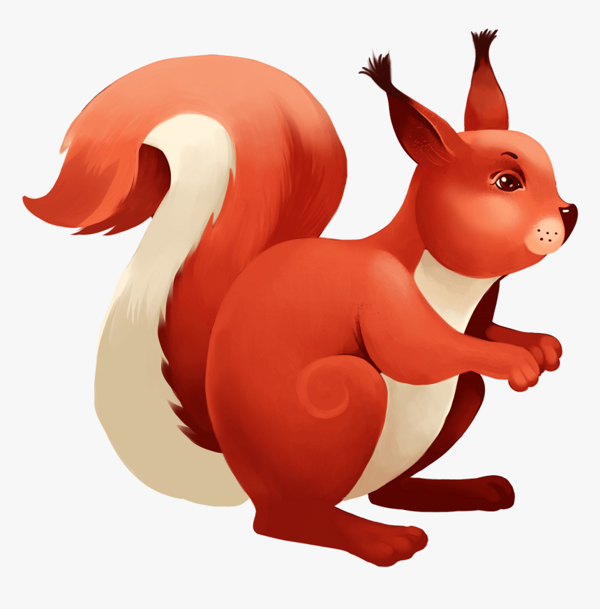 Squirrel Clipart, HD Png Download, Free Download