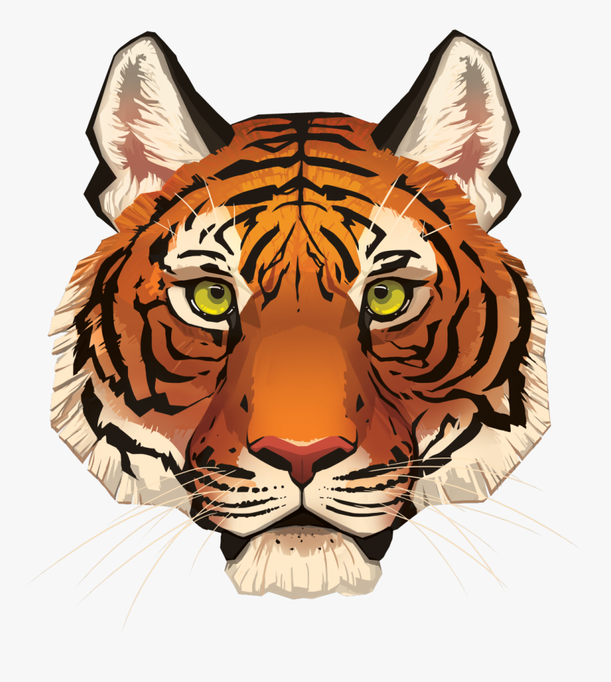 Transparent Bear Face Png - Picsart Tiger Face Png, Png Download, Free Download