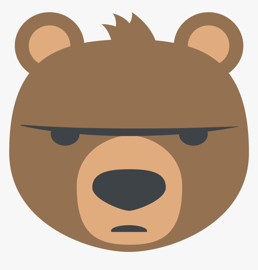 Emoji Clipart Bear - Bear Emojis, HD Png Download, Free Download