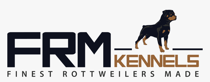 Finestrottweilersmade Logo - Rottweiler Kennel Logo, HD Png Download, Free Download