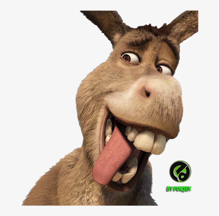 Smiling Donkey Shrek - Donkey Shrek, HD Png Download, Free Download