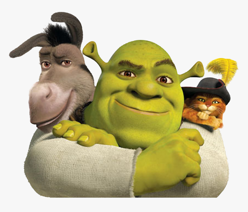 Shrek Donkey And Puss In Boots, HD Png Download, Free Download