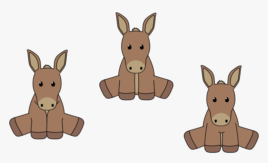 Cartoon Transparent Donkey Png, Png Download, Free Download