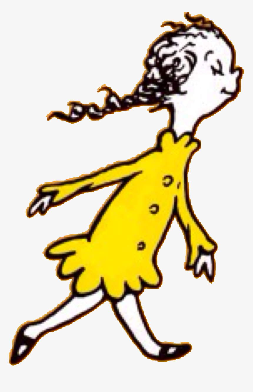 A Girl From The Book Named Dr - Transparent Doctor Seuss Characters, HD Png Download, Free Download