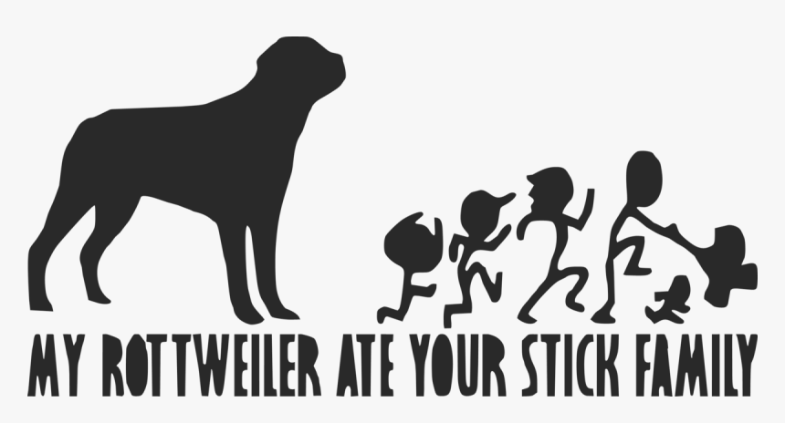 Dachshund Stick Family, HD Png Download, Free Download