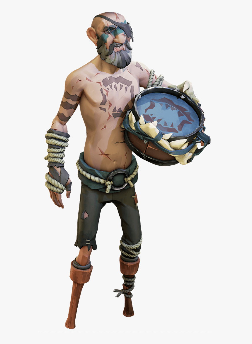 Sea Of Thieves Chest Png - Sea Of Thieves Hungering Deep Tattoo, Transparent Png, Free Download