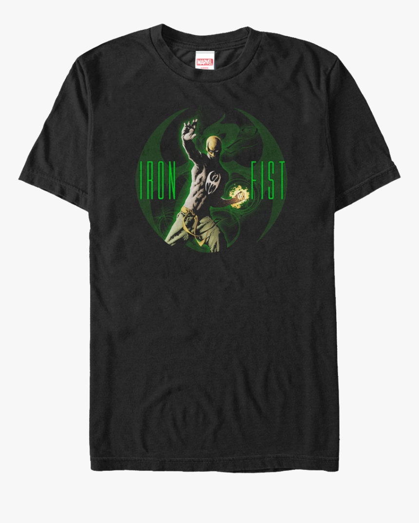 Mystical Chi Iron Fist T-shirt - Immortal Iron Fist, HD Png Download, Free Download