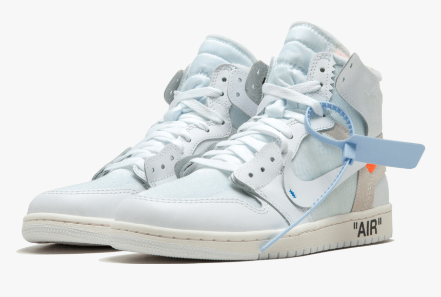 Transparent Nike Shoe Png Air Jordan 1 Off White White Png Download Kindpng