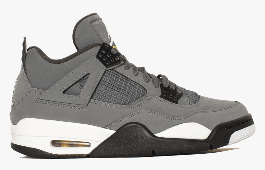 Jordan 4 Retro Gris, HD Png Download, Free Download