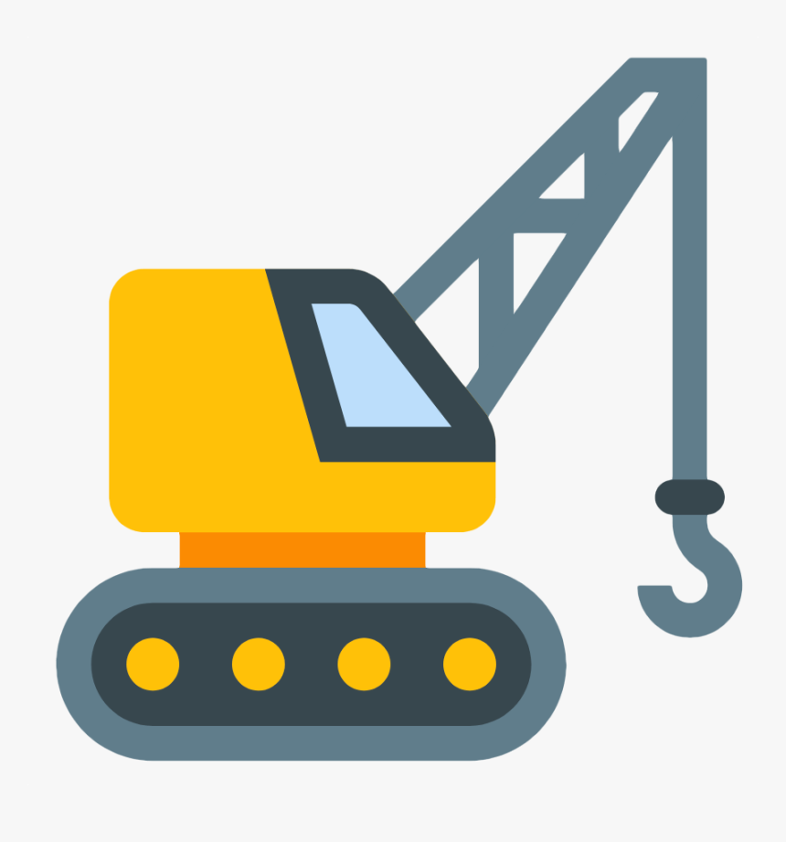 Crane Icon - Cranes Icon Png, Transparent Png, Free Download