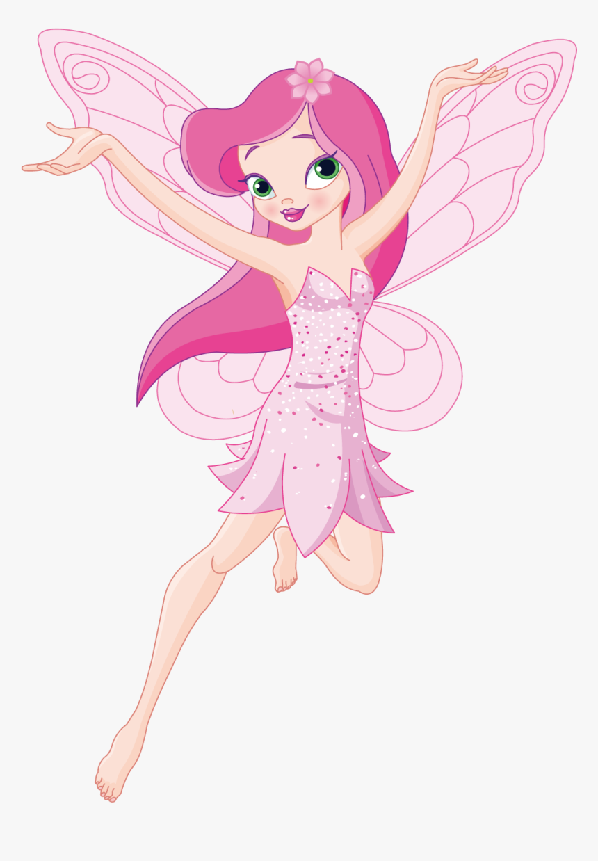 Fairy Cartoon Clip Art - Cute Fairy, HD Png Download, Free Download