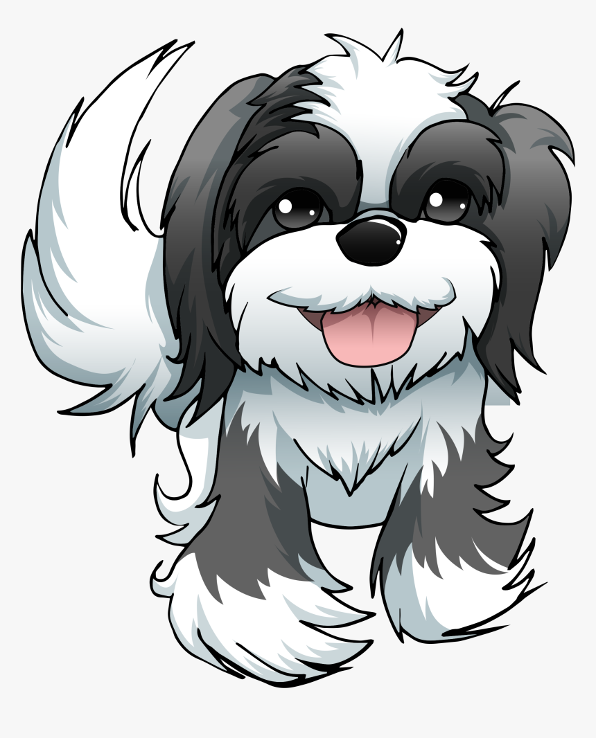 Shih Tzu Clipart Png, Transparent Png, Free Download