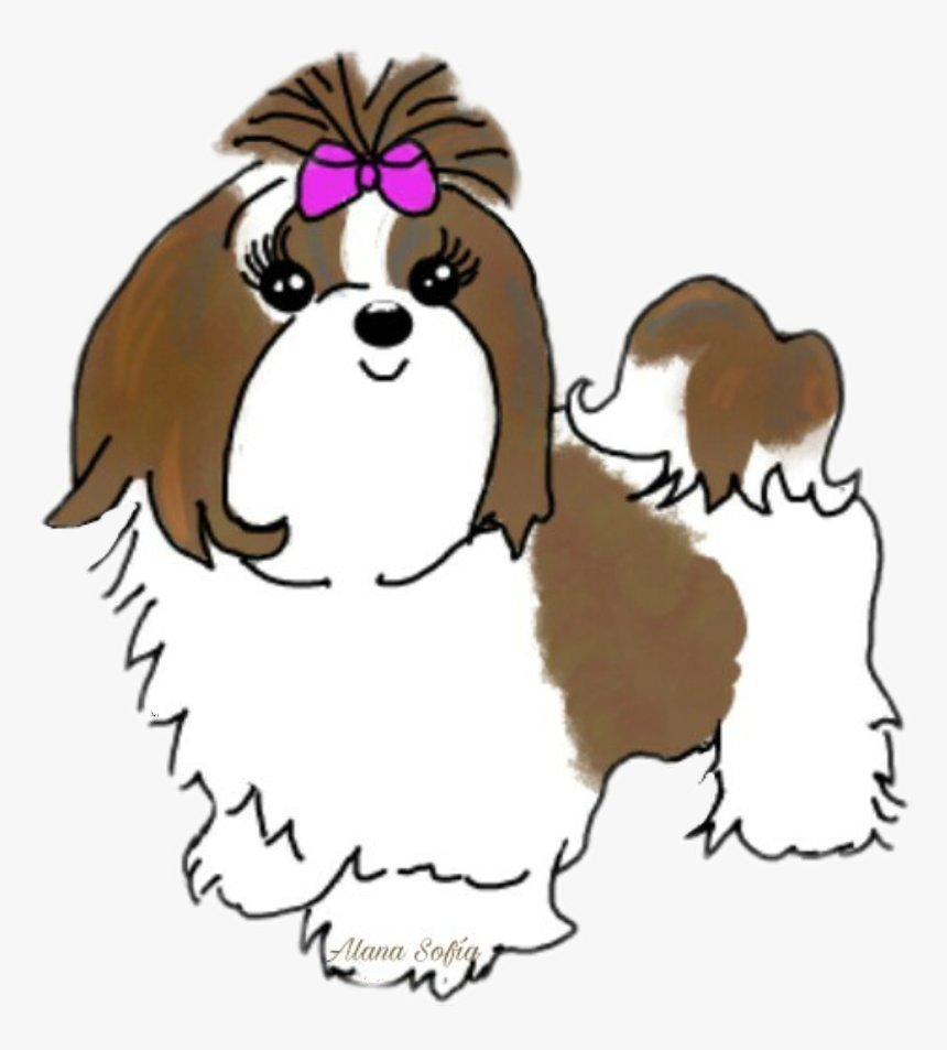 Shih Tzu Dog Clipart - Shih Tzu Dog Png, Transparent Png, Free Download