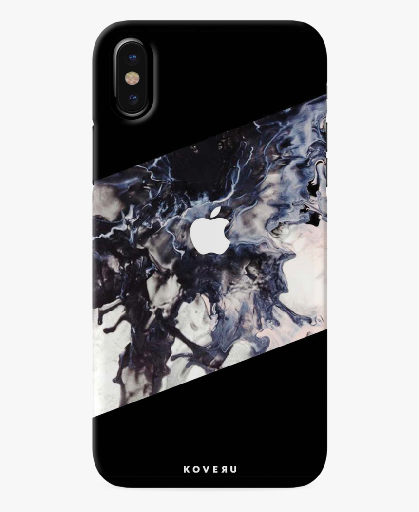 Black Splash Cover Case For Iphone X - Oneplus 6t Printed Back Cover, HD Png Download, Free Download