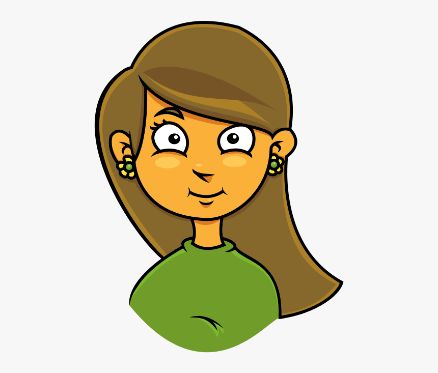 Beautiful Woman Clipart - Girl Face Clipart, HD Png Download, Free Download