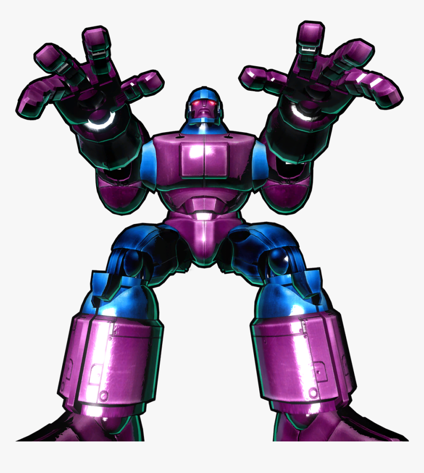 Sentinel Ultimate Mvc3 Full Victory - Sentinel Marvel Render, HD Png Download, Free Download