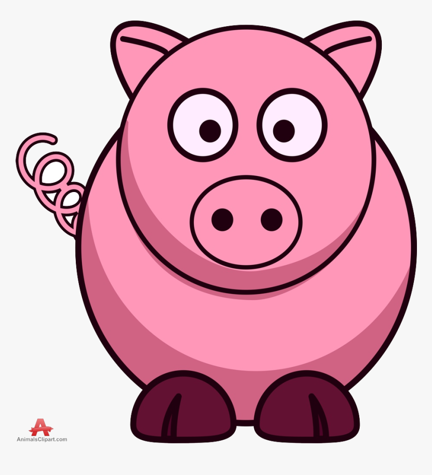 Pig Clipart Design Free Transparent Png - Pig Clip Art, Png Download, Free Download