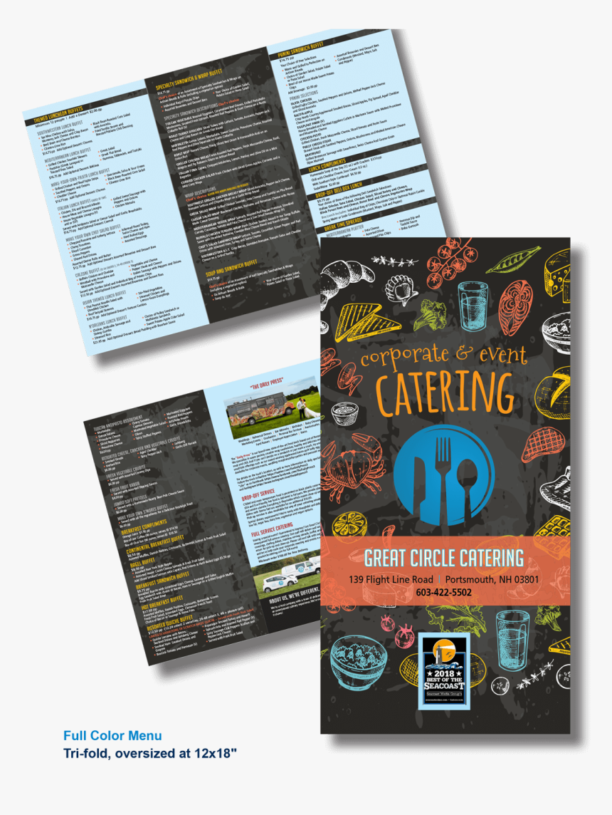 Custom Menu Example - Flyer, HD Png Download, Free Download