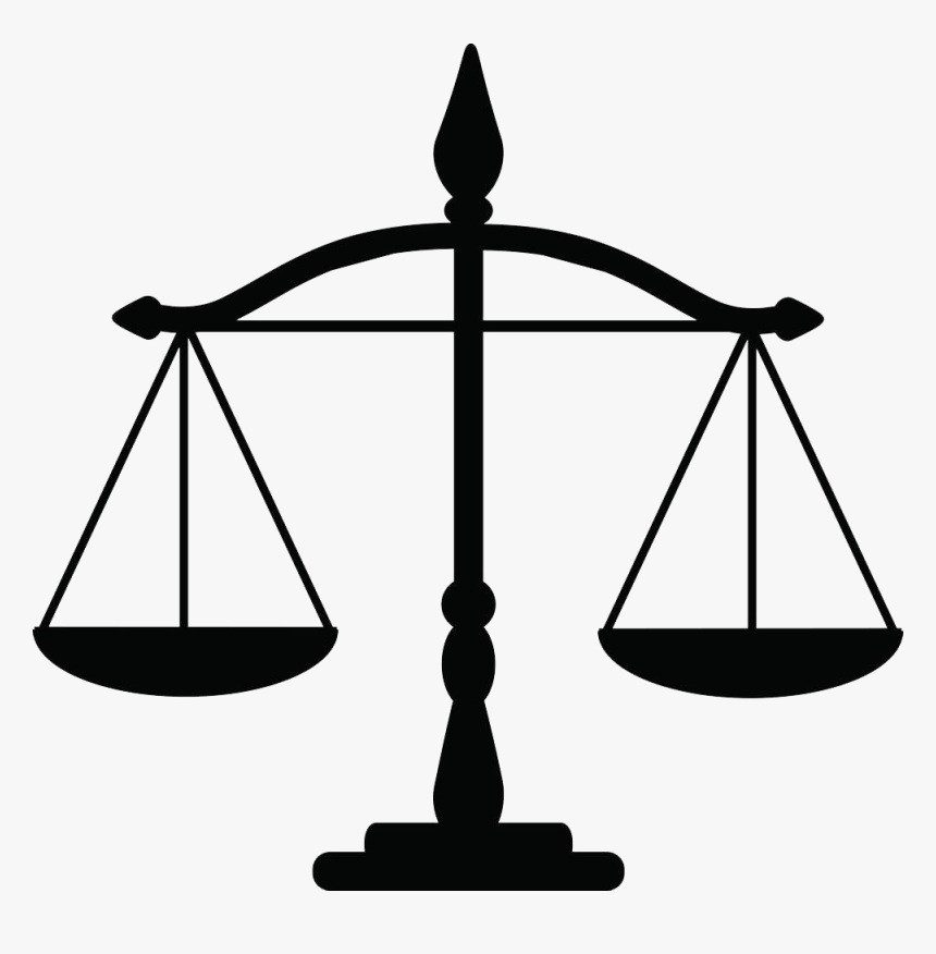 Justice Weighing Scale Law Clip Art Weighing Scale- - Law Weighing Scale Png, Transparent Png, Free Download