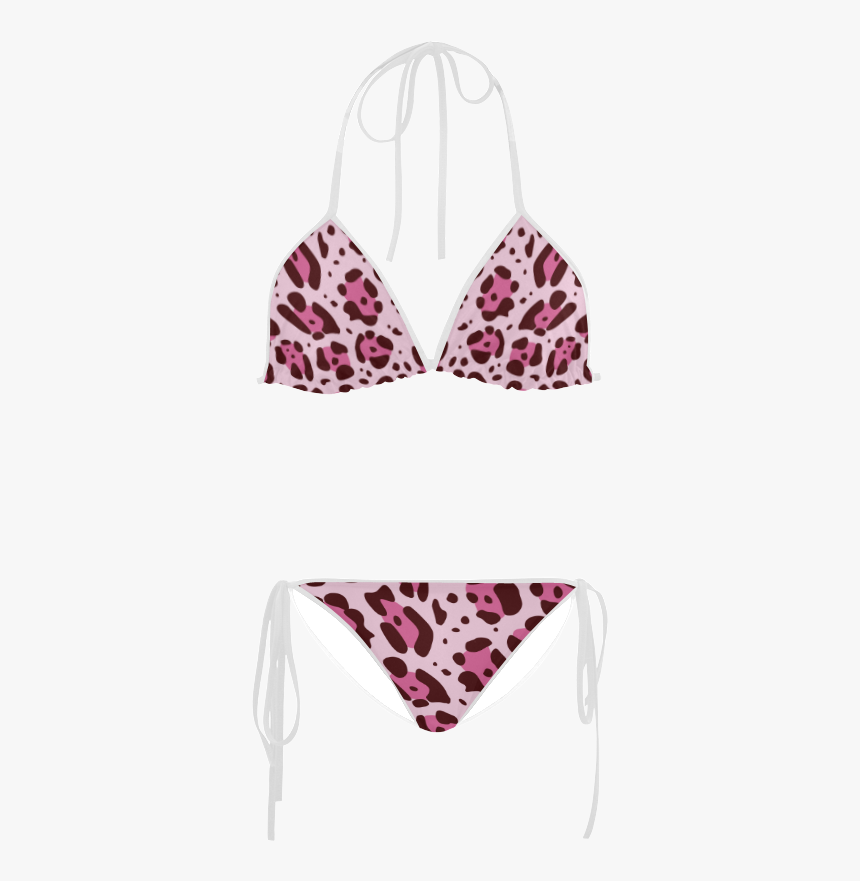 Cheetah Print Custom Bikini Swimsuit - Swimsuit Top, HD Png Download, Free Download