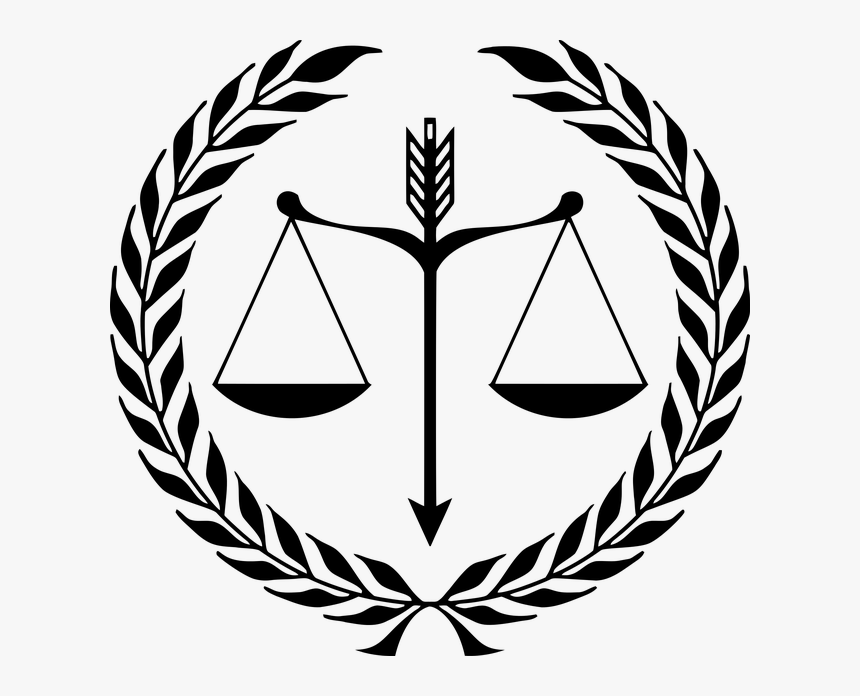 Arrow, Balance, Emblem, Justice, Laurel, Law, Leaf - Symbol Justice Lady Png, Transparent Png, Free Download