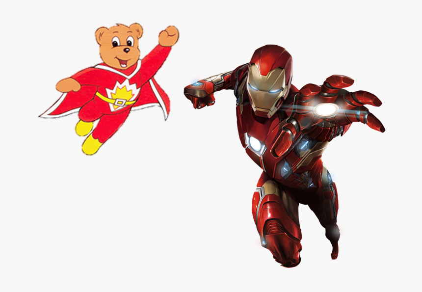 Iron Man And Superted Flying - Mcu Iron Man Civil War, HD Png Download, Free Download