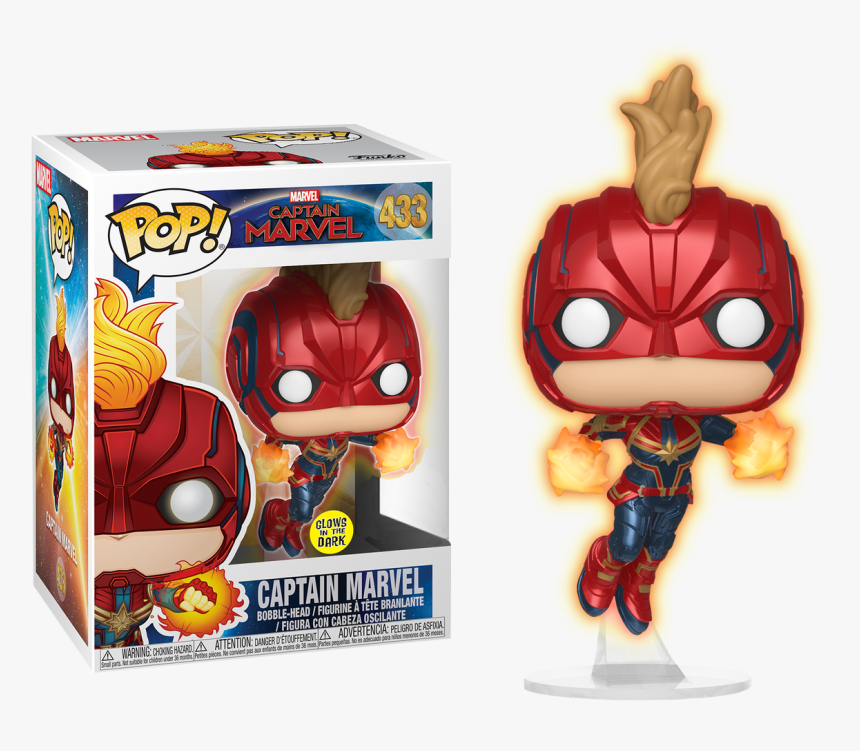 Funko Pop Captain Marvel 433, HD Png Download, Free Download