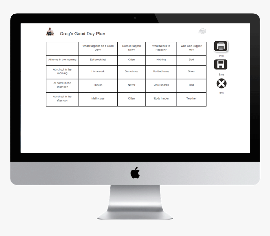 Good Day Plan - Mock Up Imac Png Transparent, Png Download, Free Download