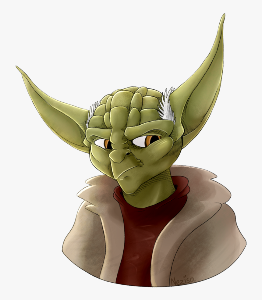 Yoda Head Png - Cartoon, Transparent Png, Free Download