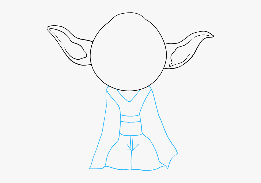 yoda head outline