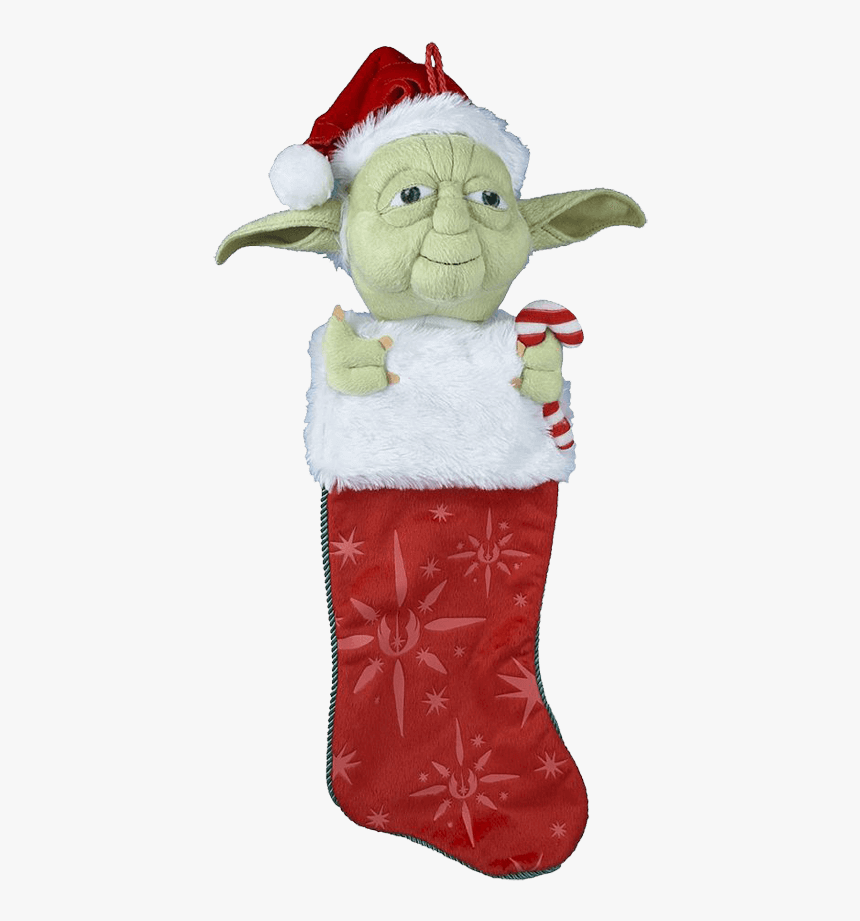 Star Wars Yoda Plush Stocking - Christmas Stocking, HD Png Download, Free Download