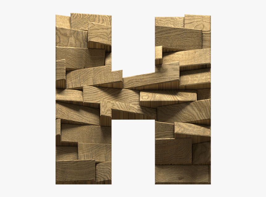 Abstract Blocks Font - Jenga Font, HD Png Download, Free Download