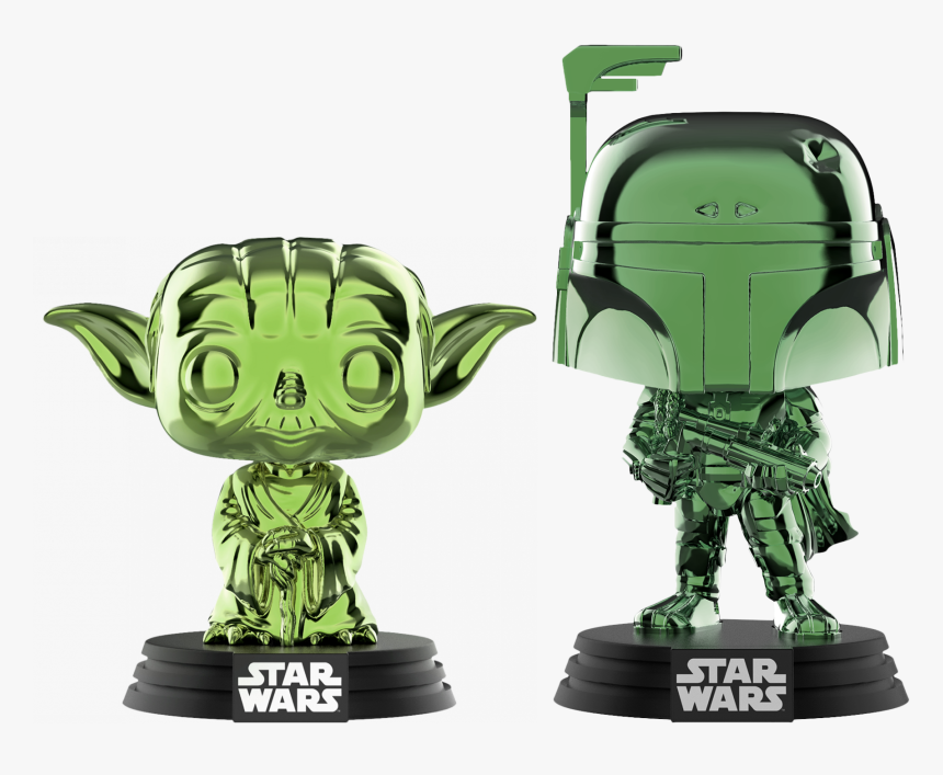 Yoda Green Chrome Pop, HD Png Download, Free Download