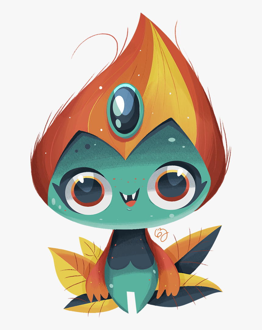 Creatures Clipart Kawaii Monster - Cute Monster Illustration, HD Png Download, Free Download
