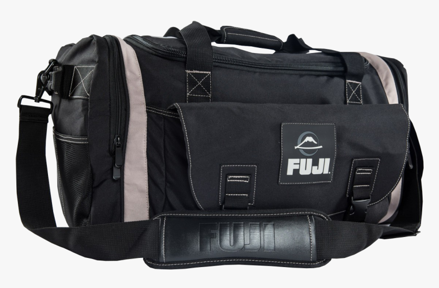 Fuji High Capacity Duffle Bag Black Grey - Messenger Bag, HD Png Download, Free Download