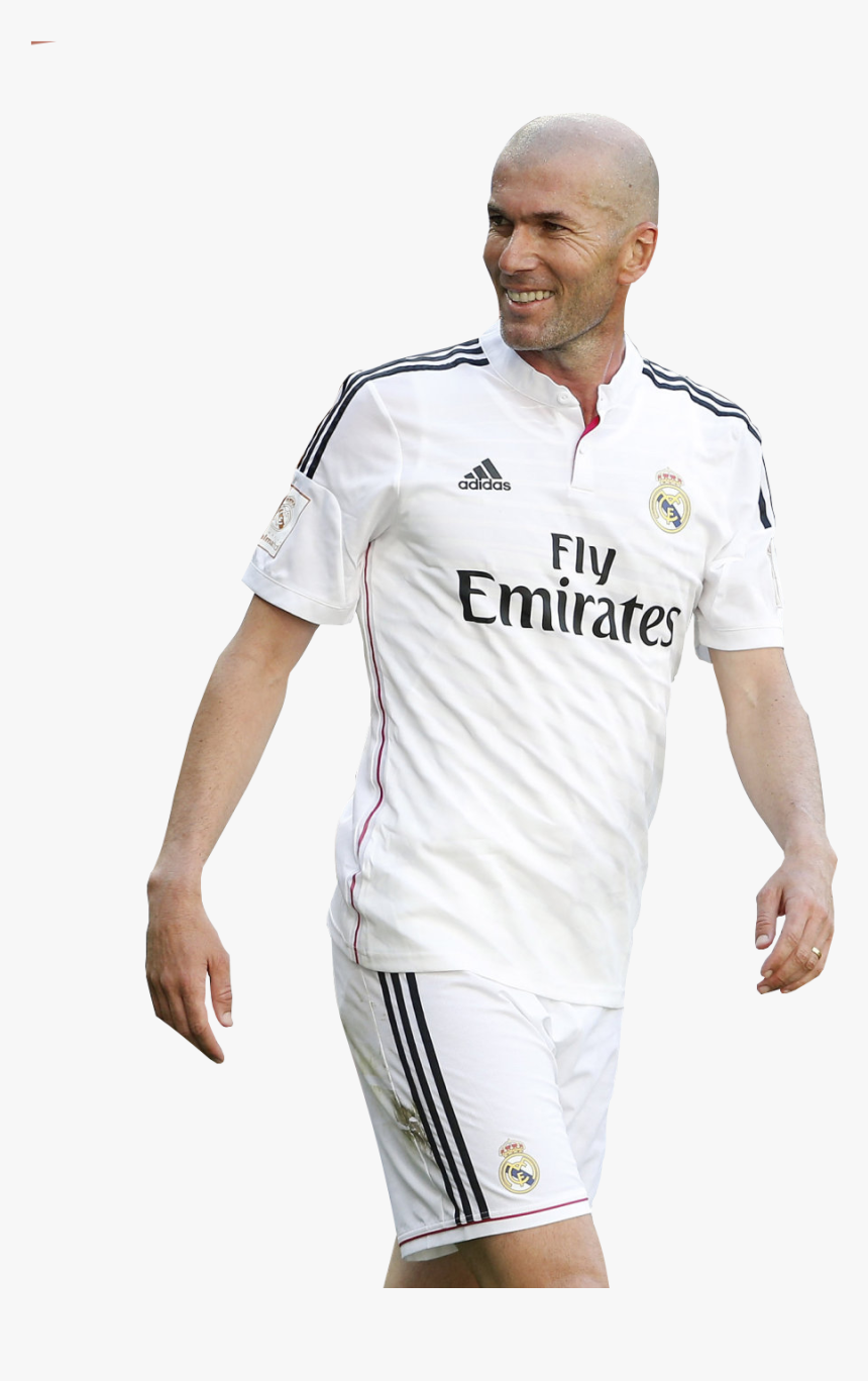 Polo Shirt , Png Download - Zinedine Zidane Real Madrid Png, Transparent Png, Free Download